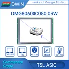 DWIN 8,0 дюйма 800*600 TFT сенсорная панель HMI UART LCD модуль CTPRTP, TTL232 интерфейс Smart Display, dmg80600c080 _ 03 Вт