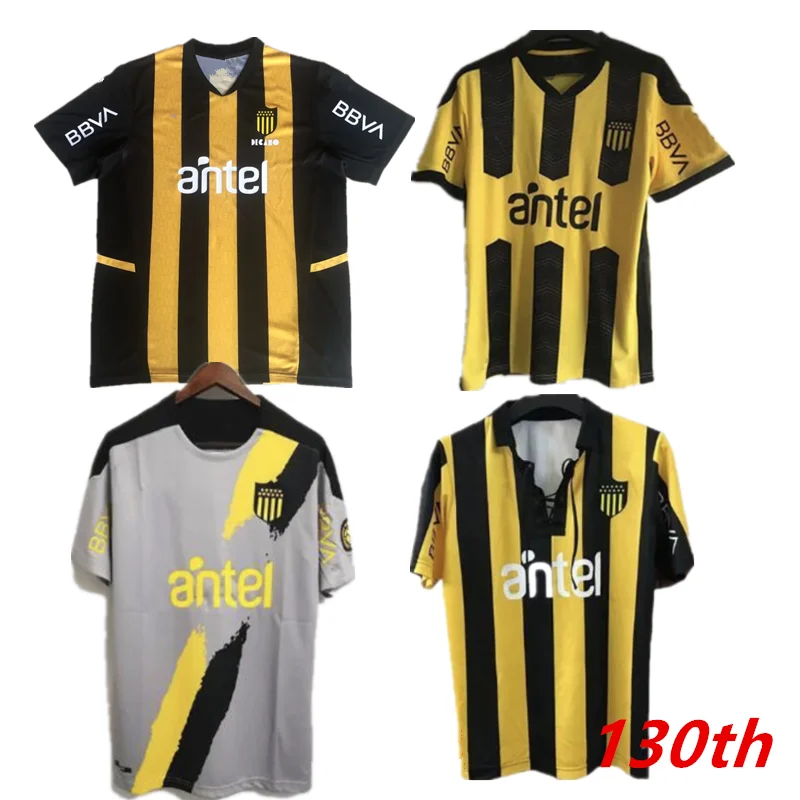 

New 22/23 Home Club Atlético Peñarol T-Shirt 130th Anniversary Special Edition Shirt 2021 2022 2023 Peñarol Shirt