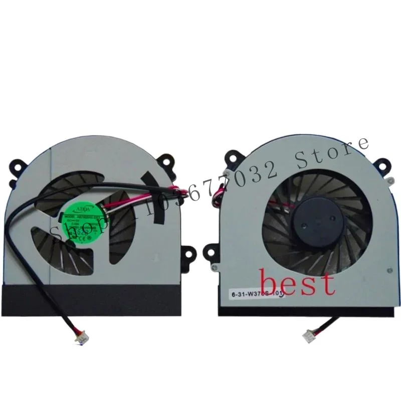 WYORESY новый вентилятор для ноутбука Clevo W150/ER W350/ETQ W370/ETQ/SKQ K590S K660 E 6-31-W370S-101 6-23-AW15E-011