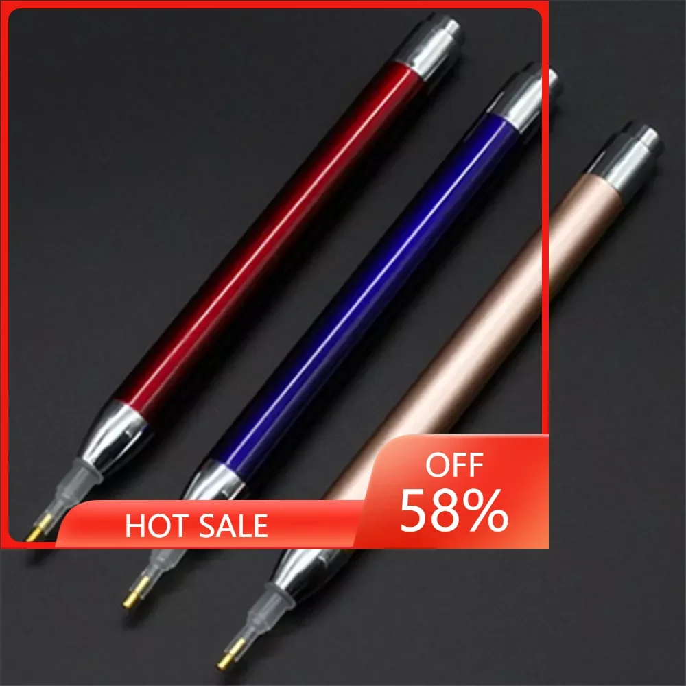 

Square Round Diamond Painting Tool Lighting Point Drill Pen New Diamond Pens 5D Painting with Diamonds Accessories