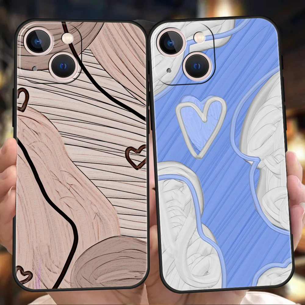 

Cute Artoon Phone Case Cover for iPhone 14 13 12 Pro Max XR XS X iPhone 11 7 8 Plus SE 2020 13 Mini Silicone Soft Shell Fundas