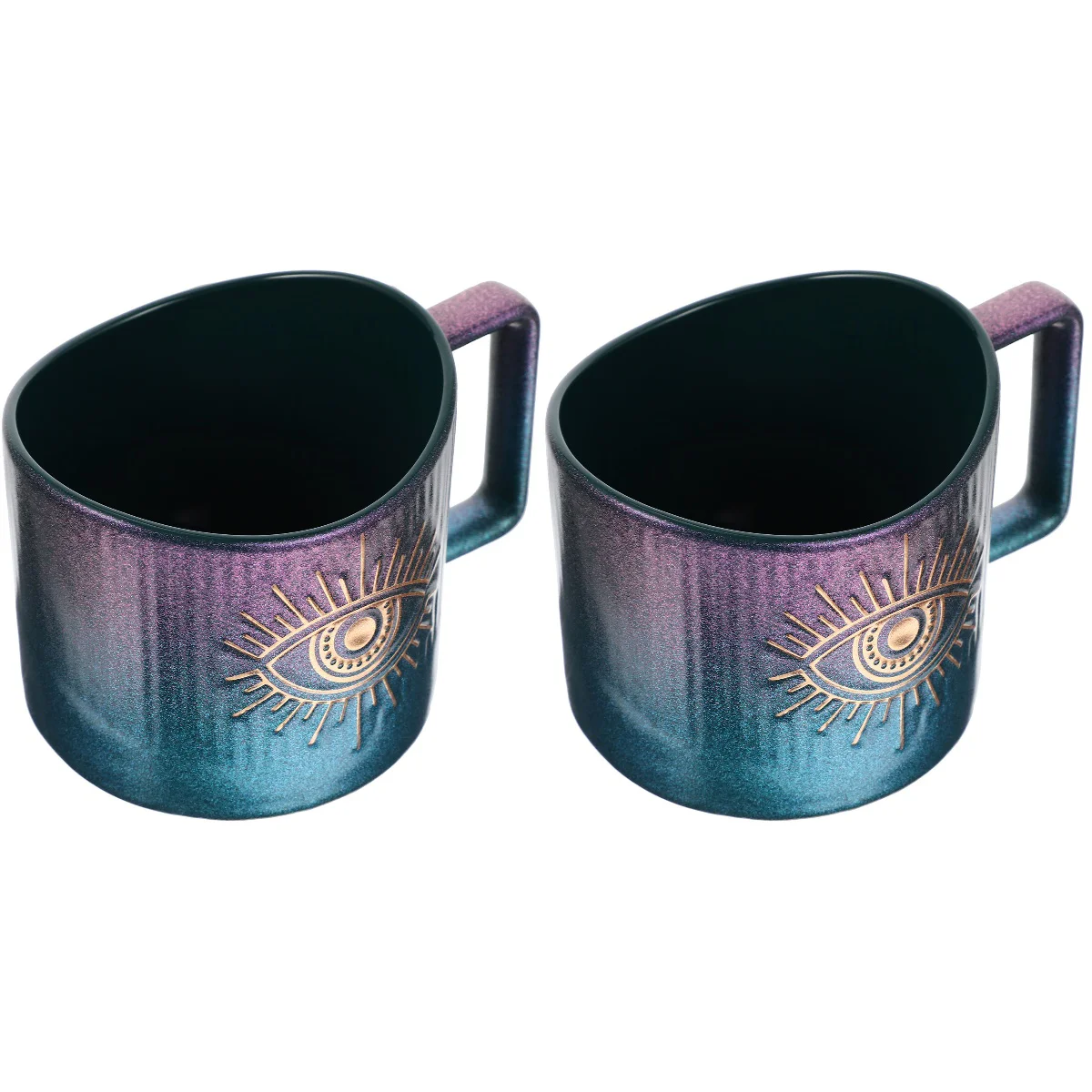 

Coffee Mug Cup Mugs Ceramic Water Evil Eye Cups Drinking Holder Tea Specialty Cappuccino Eyes Cereal Noveltylarge European