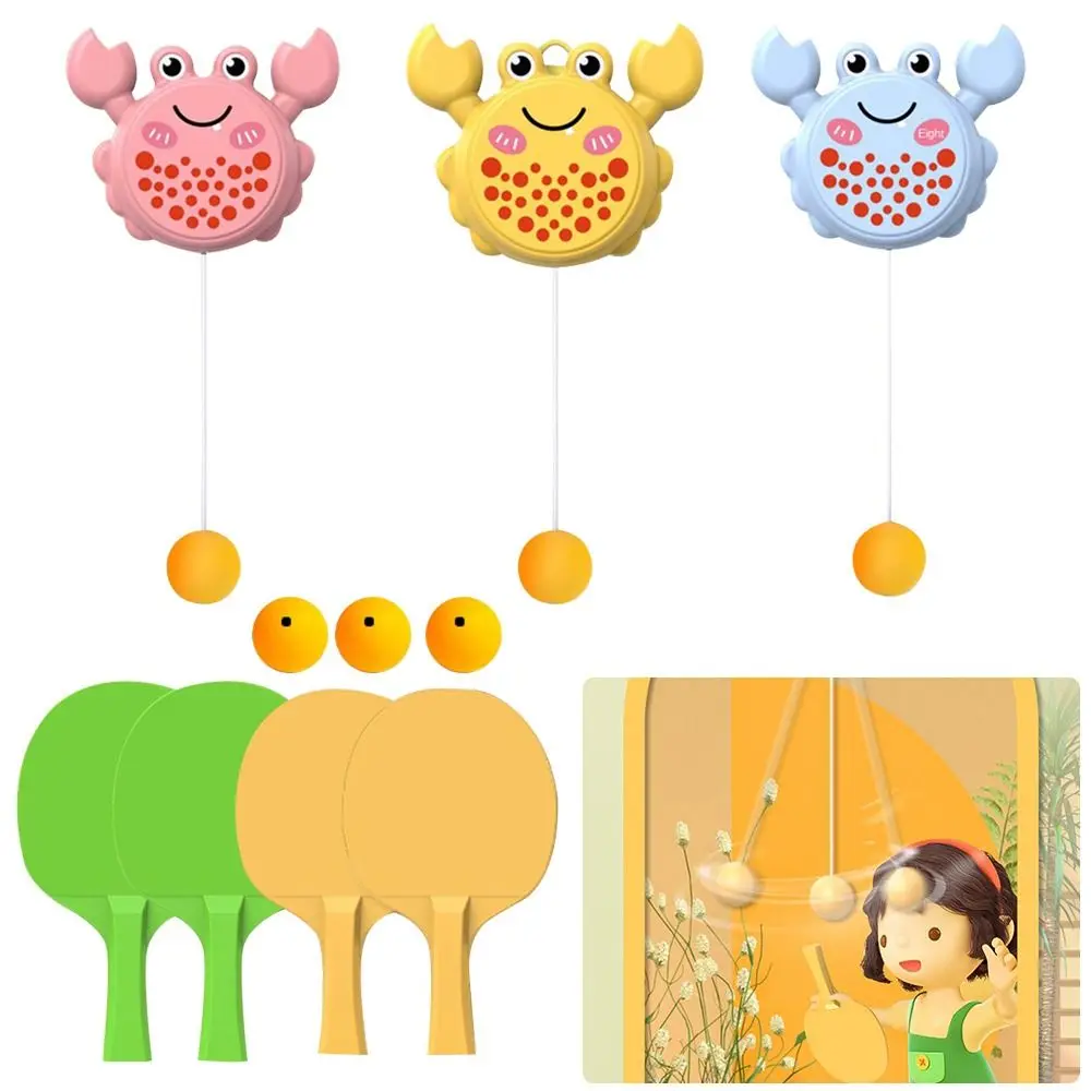 

Спортивное устройство для тренировки в помещении, детская игрушка, семейные игры для настольного тенниса, подвесной тренажер для пинг-понга, тренажер для настольного тенниса