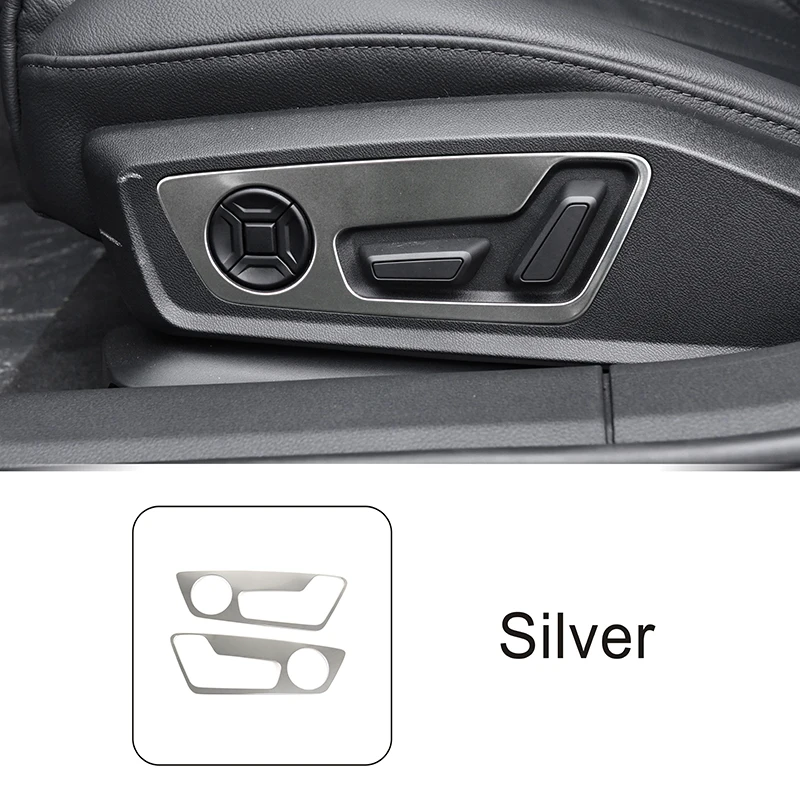 

Декоративные наклейки на панель сидений автомобиля для Audi A6 C8 2019-2022 из нержавеющей стали