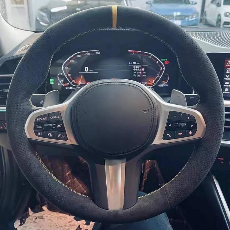 

Черный замшевый чехол «сделай сам» для BMW M Sport G30 G31 G32 G20 G21 G14 G15 G16 X3 G01 X4 G02 X5 G05 автомобильные аксессуары