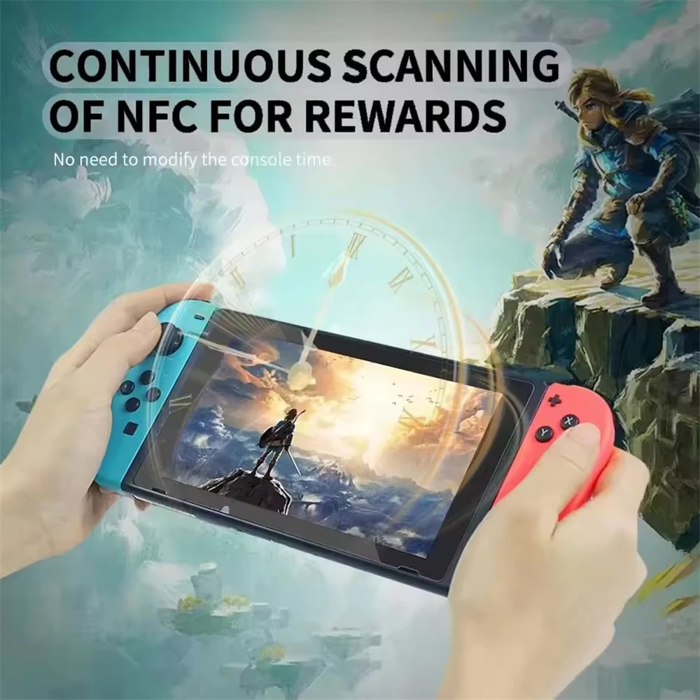 Фото Эмулятор Amiibo NFC Pixl, заряжаемый Bluetooth-симулятор для Switch2/Switch WiiU 3DS, игровые аксессуары №4