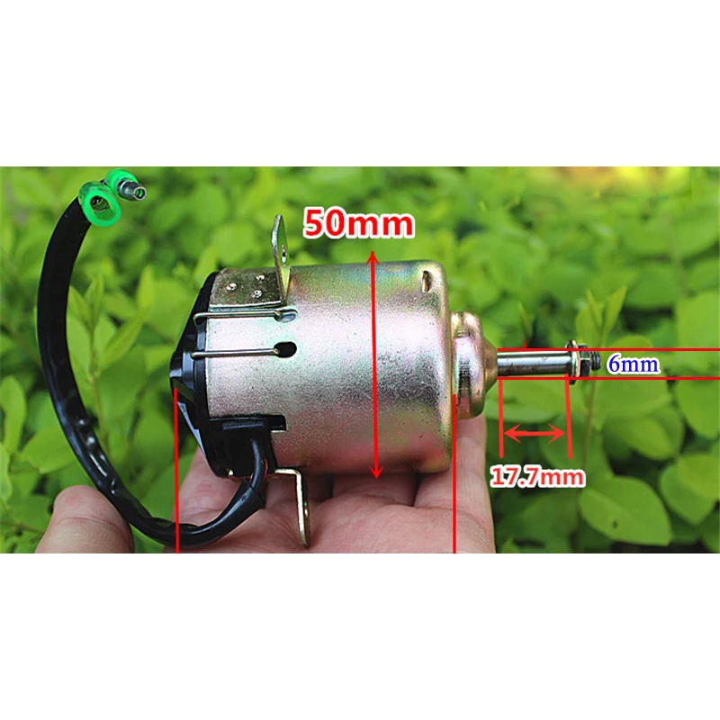 

DC12V 30W 5200rpm High power high speed permanent magnet DC motor
