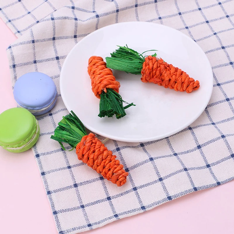 

3 шт./компл., игрушка-кролик в форме моркови
