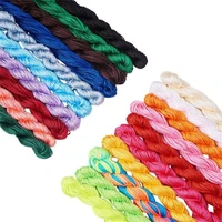 24m polyester braided jade thread for diy handmade necklace bracelet trinket pendant braided accessories jewelry making finding