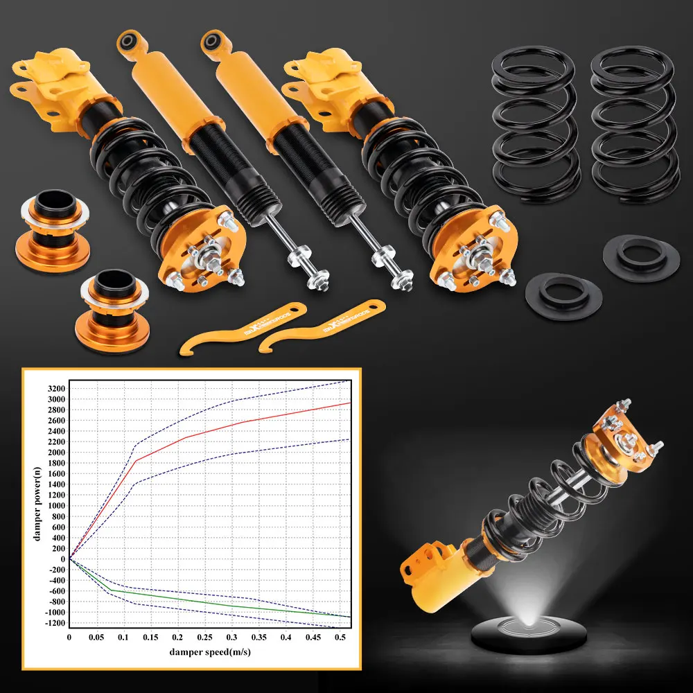 

Coilover пружина спирали комплекты для Honda Civic 2006-2011 Регулируемые высотные удары для 8 поколения FD1 FD2 FD7 FA1 FG1 FG2 FA5 Acura CSX