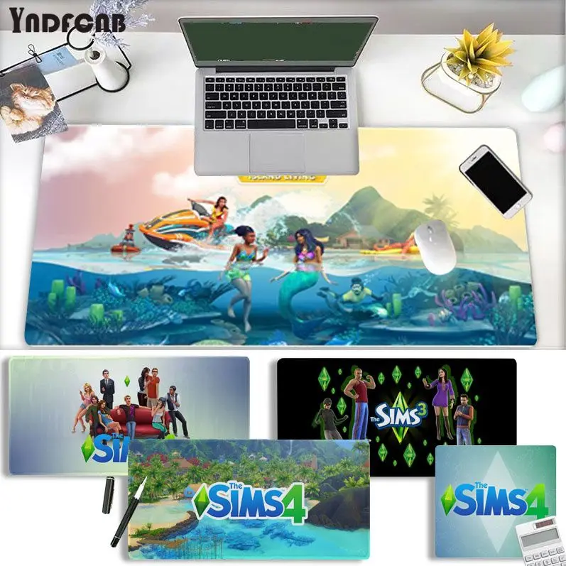 

The Sims 4 Non Slip PC Office Mice Gamer Soft Mouse Pad Size For Game Keyboard Pad For Gamer
