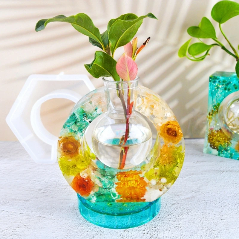 Формы для эпоксидной смолы круглой формы станции размножения вазовых растений