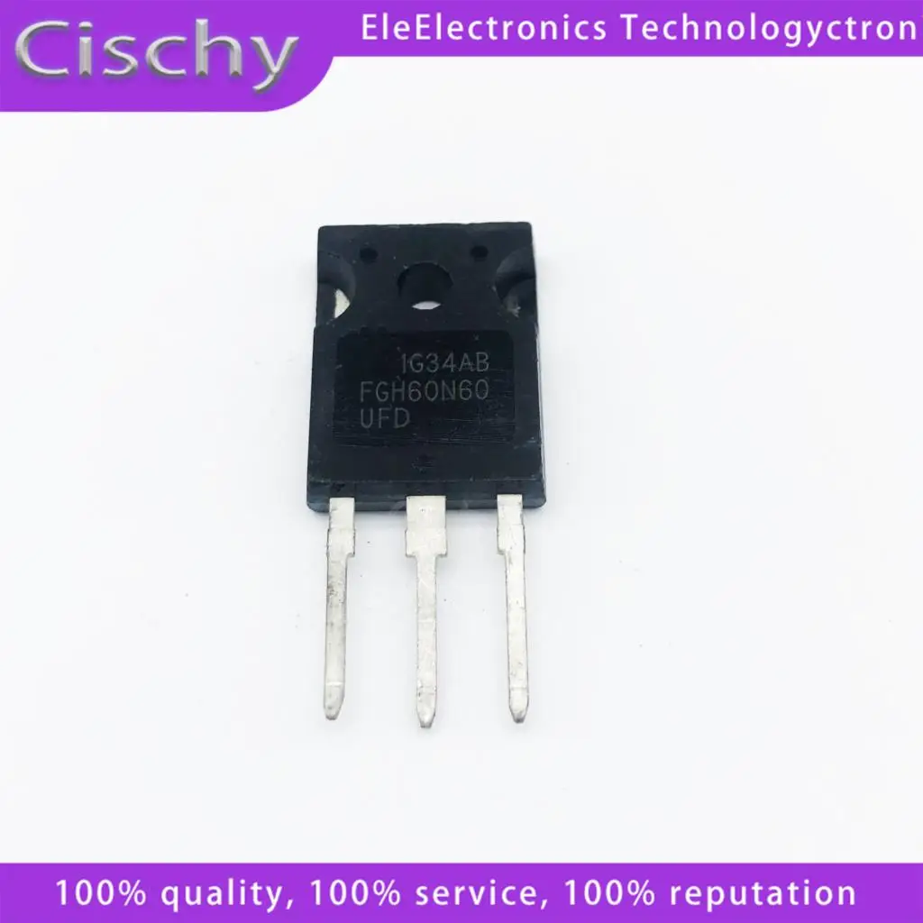 1 шт. FGH60N60SFD FGH60N60SMD FGH60N60UFD TO-3P FGH60N60 60N60 с изолированным затвором (IGBT) 600V 120A 378W-247 -