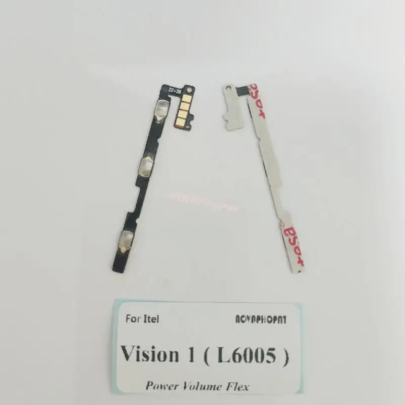 Верхняя часть для Itel Vision 1 L6005 включение/выключение питания, громкость вверх вниз ленточная Кнопка питания гибкий кабель