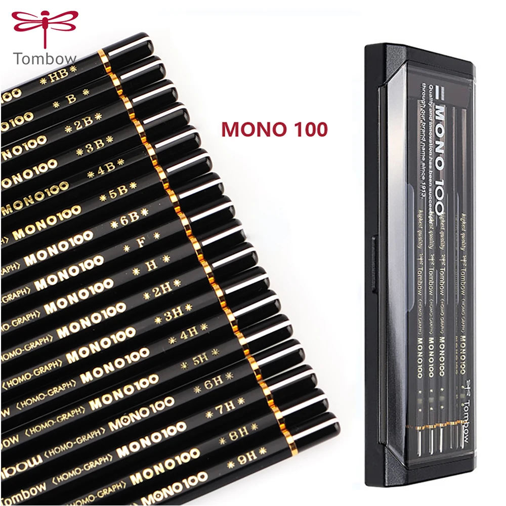 Japanese Advanced Wooden Pencil Design Drawing Art Pencil School Stationery