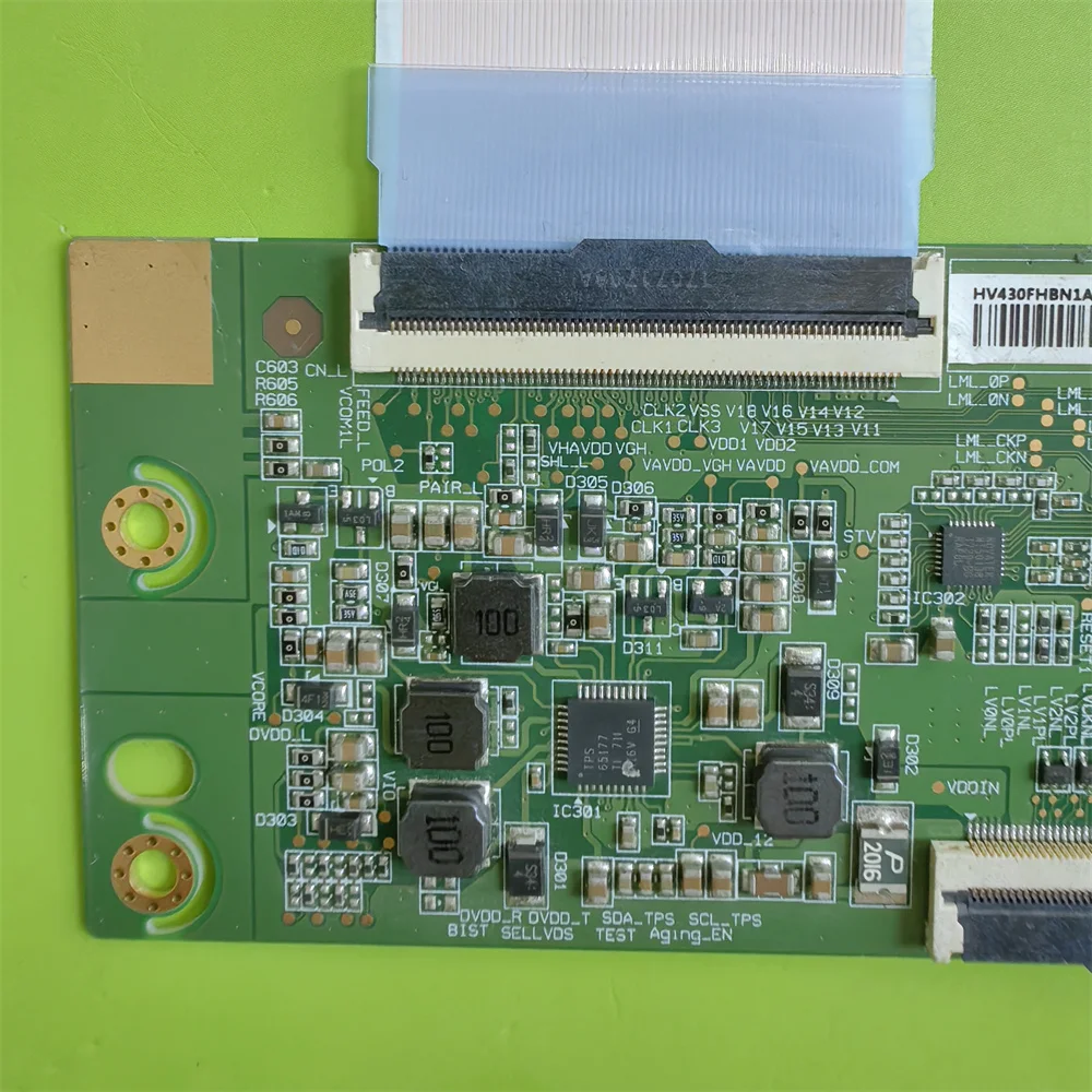 HV430FHB-N1A 47-6021139 Плата T-CON 44-9771289A подходит для телевизоров Samsung 43 дюйма UN43J5200AF HG43NJ477MF UN43J5202AFXZA (art.: 3920dbc7744df) - 3920dbc7744df