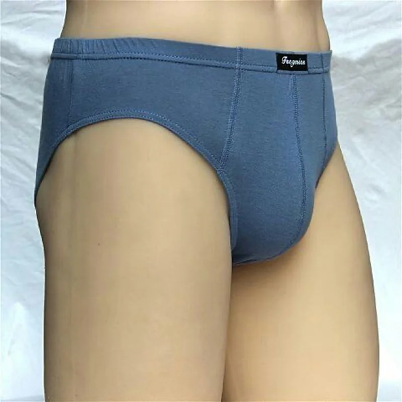 Cotton Mens Briefs Plus Size Men Underwear Panties  Men's Breathable Panties Solid Sexy Comfortable Shorts