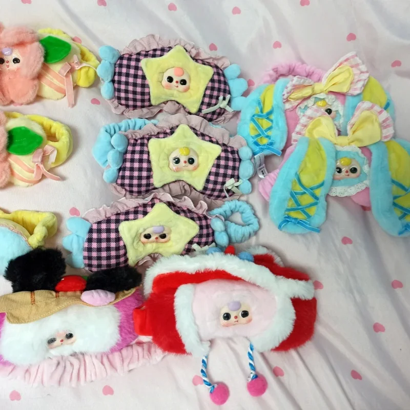 Фото В наличии: Серия Baby Three To Sleep With You – маска для сна, игрушка-сюрприз в слепой коробке, кукла BB3, милый подарок на день рождения для девочки №1