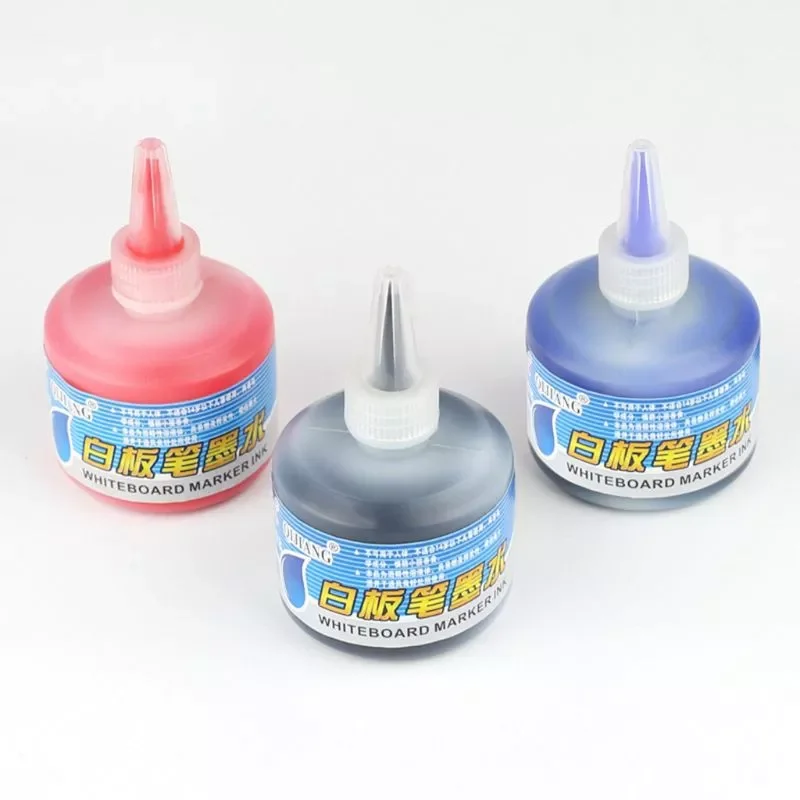 

1 Bottle 50ml Refill Ink for Refilling Inks Whiteboard Marker Pen Black Red Blue 3 Colors School Office Supplies X6HB