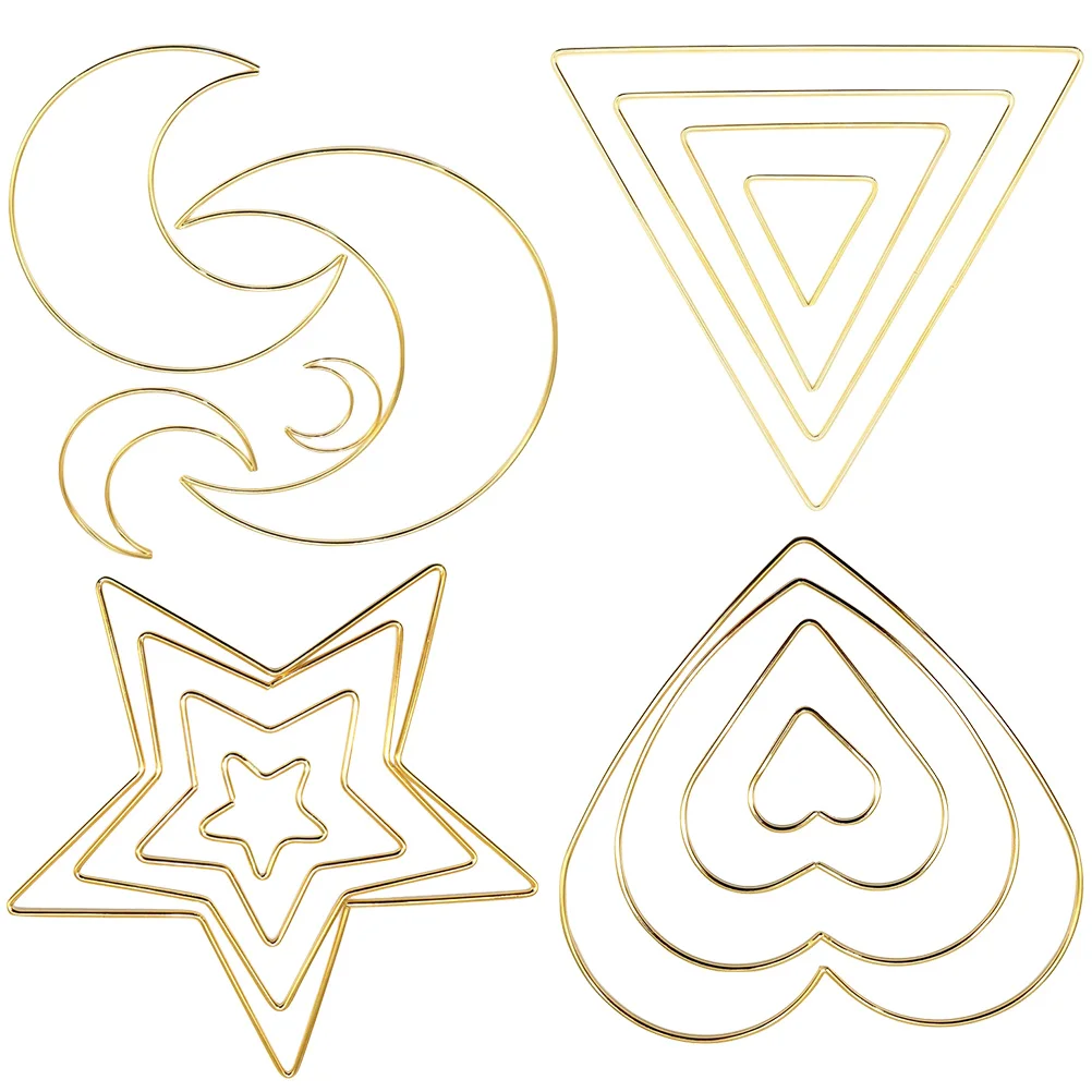 16 шт. металлические обручи Ловец снов венок принадлежности для самостоятельного