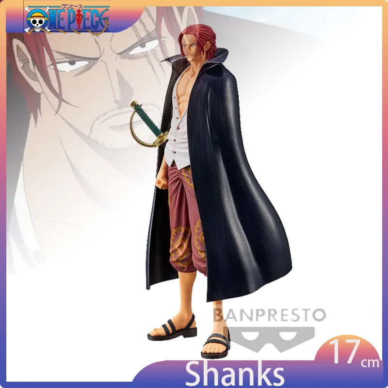 

Onepiec Red Shanks Action Figures Model Portable Robots Display Treasured Holiday Gifts Animation Toy Hand Model Collection