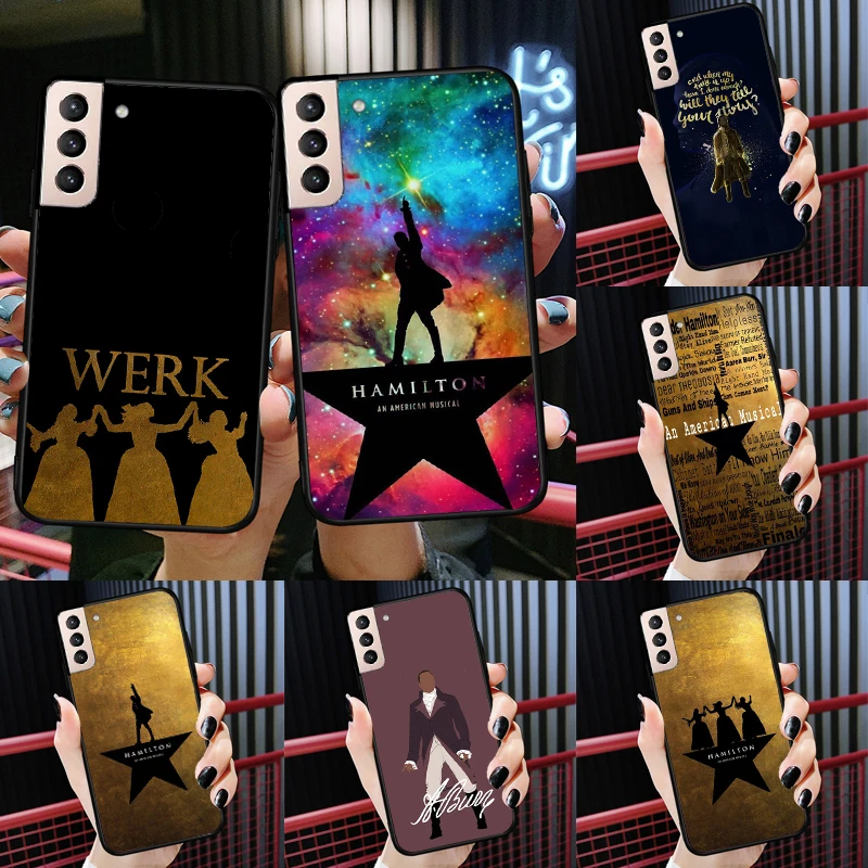 

Hamilton Musical Lyrics Case For Samsung Galaxy J8 A9 2018 A3 A5 J1 2016 J3 J5 J7 2017 A6 A8 J4 J6 Plus Back Cover