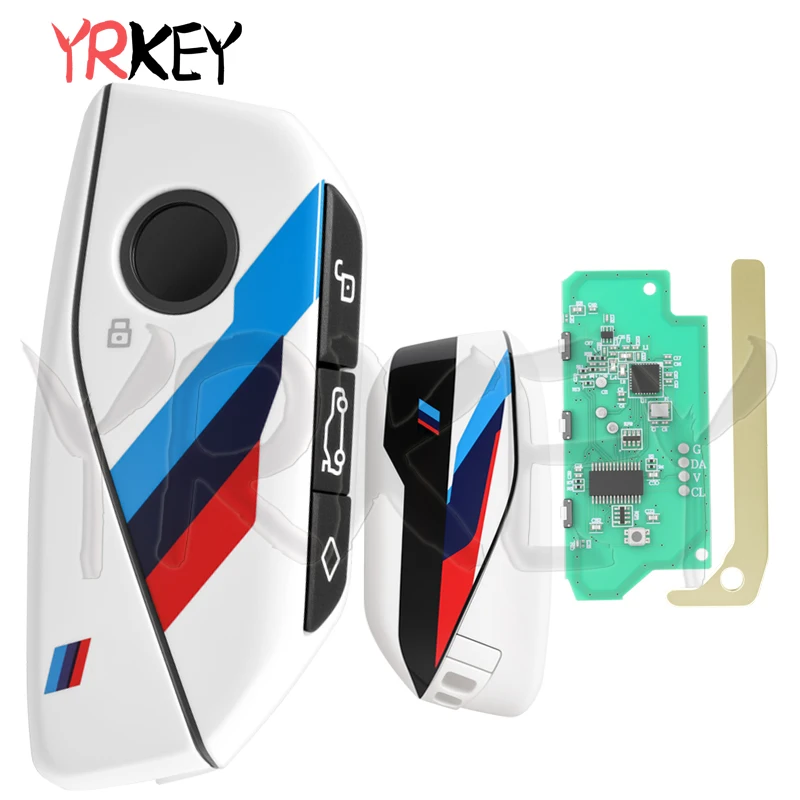 

Модифицированный удаленный ключ F Chassis CAS4 FEM BDC 3 5 7 серии 315 433 868 МГц 49 чипов Keyless Go Модернизированный умный автомобильный брелок