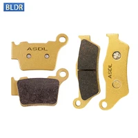 motor bike front and rear brake pads kit for sx125 sx150 sx250 upside down forks sx450 sx525 sx 125 150 250 450 525 2003 13