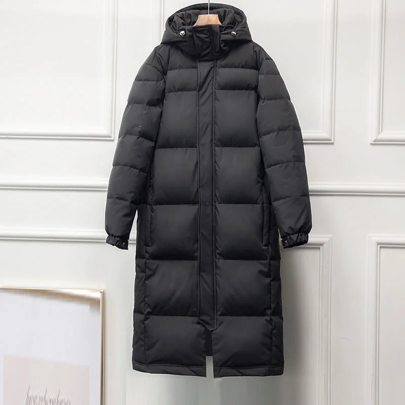 

Hooded Coat for Women Autumn Warm Thick Long Puffer Winter 2022 Ladies Down Jackets Couple Models for Men and Women Parka Quilte