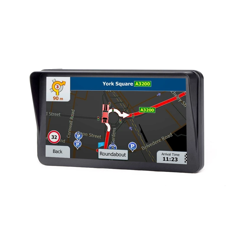 9-дюймовый автомобильный емкостный экран Gps-навигатор Bluetooth Fm 8G 256M плееры Mp3/Mp4