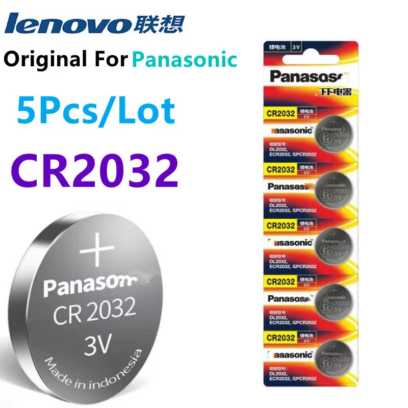 

Оригинал для Panasonic CR2032 CR 2032 DL2032 ECR2032 литиевая батарея часы калькулятор Автомобильный ключ дистанционное управление Кнопка монета элементы