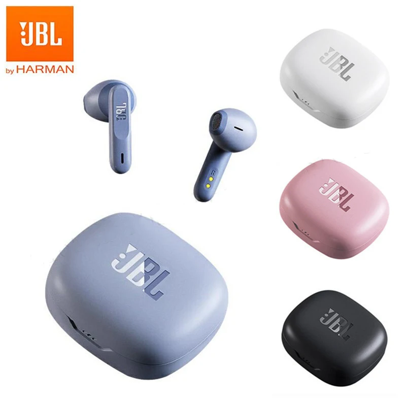 

Original JBL WAVE 300TWS Wireless Bluetooth Headphones Stereo Earbud Bass Sound Noise Cancelling Earphone Bluetooth With MIC