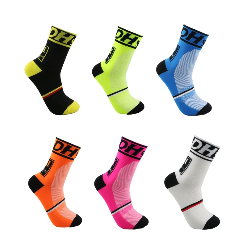2022 High quality Professional brand Cycling sport socks Protect feet breathable wicking cycling Bicycles Socks | Спорт и
