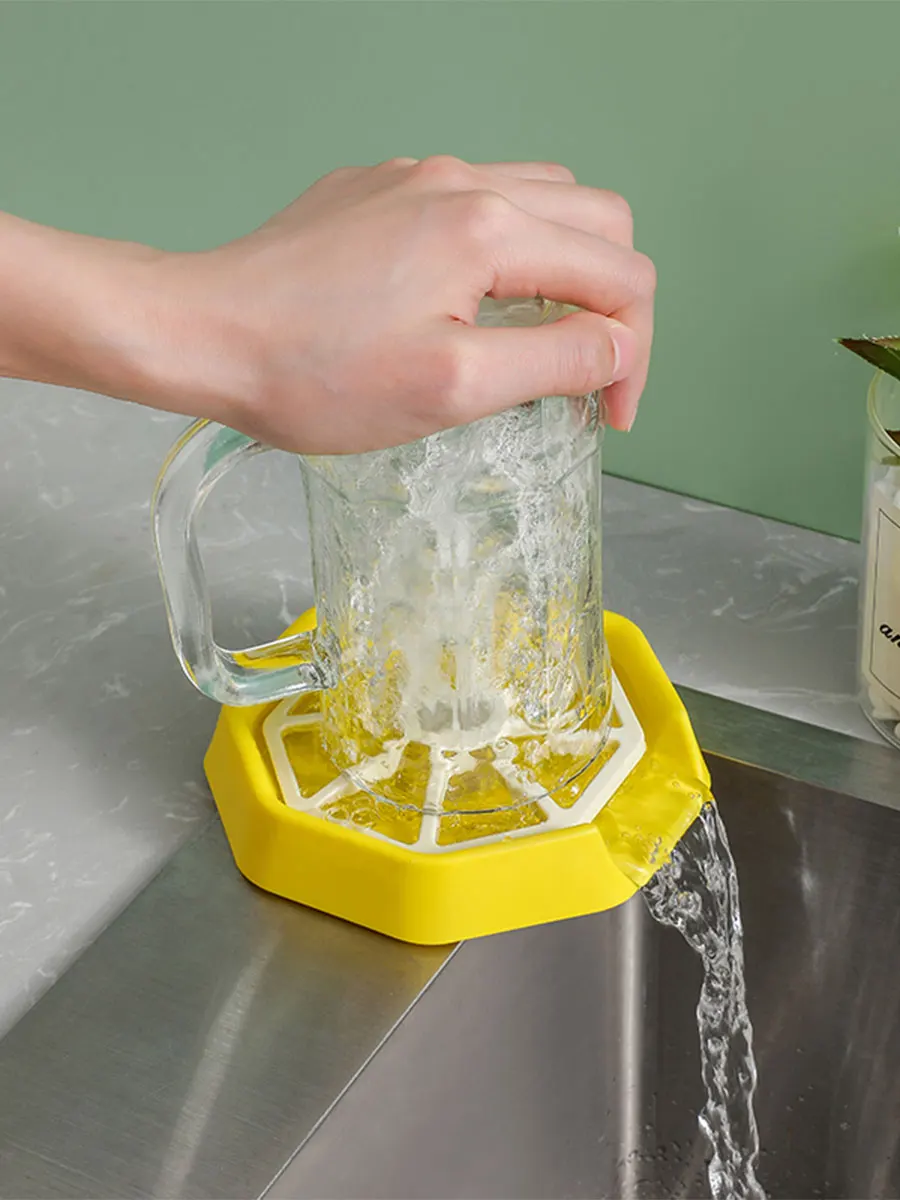 

Press Manual Cup Cleaner Household Cup Washing Cup Gadget Faucet Sink Automatic Washing Cup Cleaner