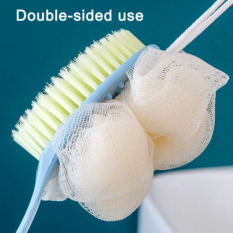 Щетка для ванной с длинной ручкой 3 цвета в японском стиле |