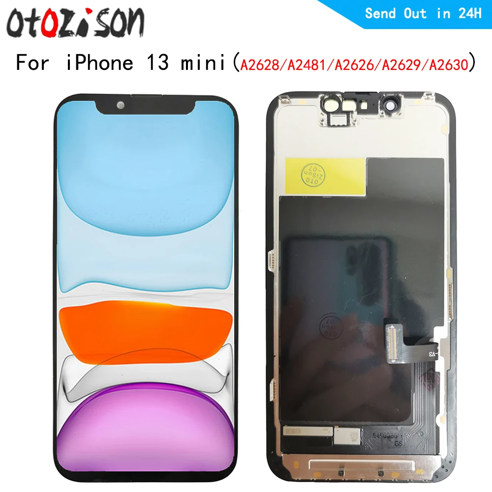 ЖК-дисплей Oled для iphone 13 mini (2021) A2628 A2481 A2626 A2629 A2630, ЖК-дисплей с сенсорной панелью и дигитайзером в сборе для IP13Mini