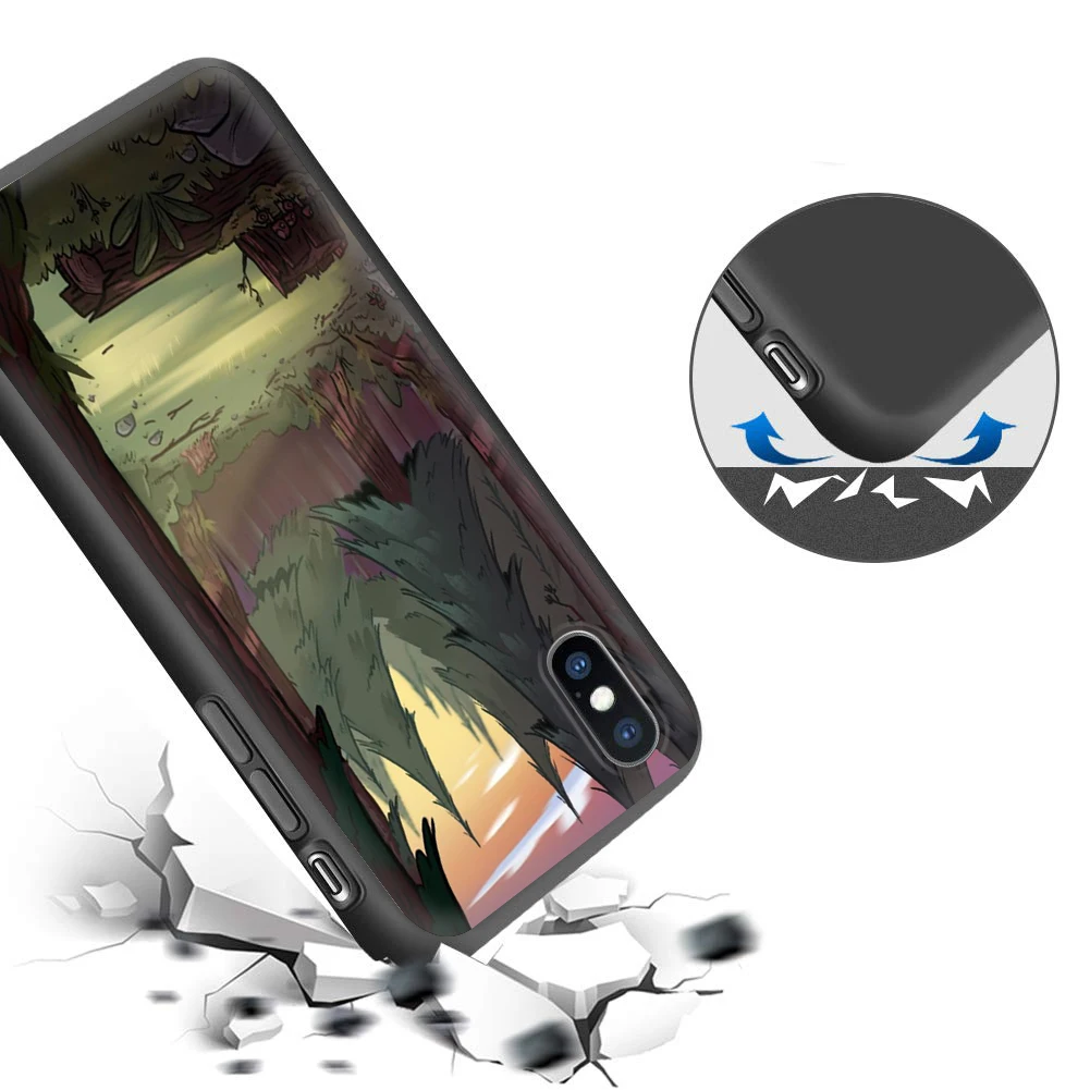 OK39 Gravity Falls-2 Soft Silicone Case for Moto G 5G G9 G30 G50 G60 G52 E7 Power E32
