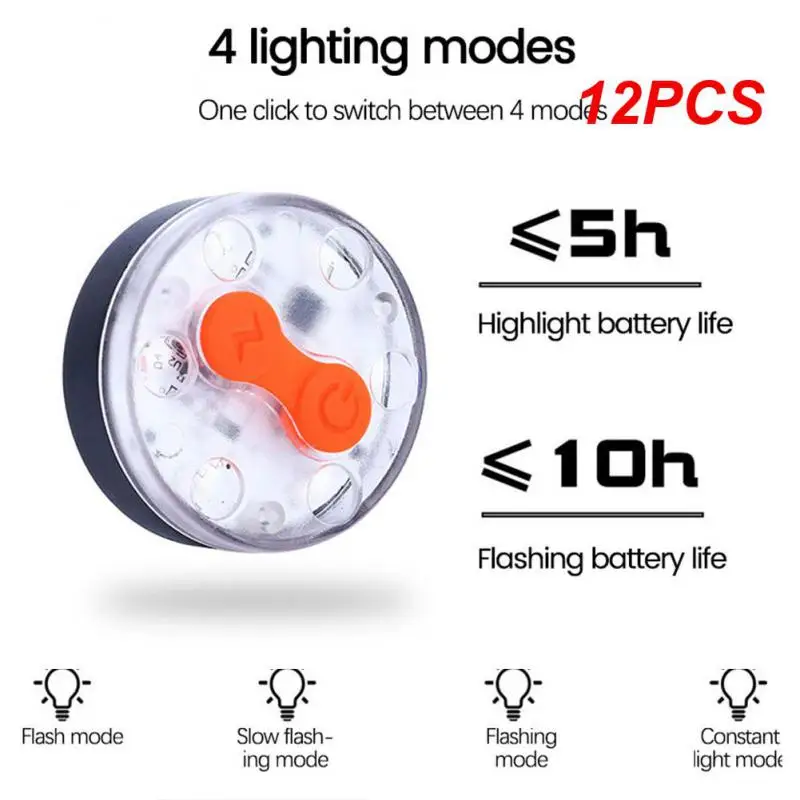 

Задняя фонарь для велосипеда, 12 шт., 4 режима