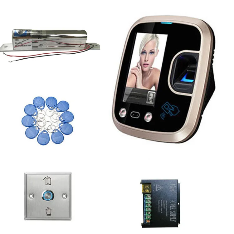 

Hot Sell Full set with WiFi function face recognition access control system