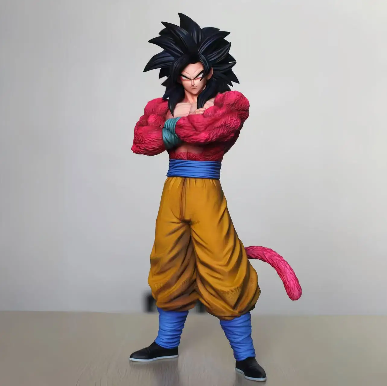 1/6 Dragon Ball Super Saiyan 4 Son Goku стоячая статуя модель JT аниме фигурка Kakarotto коллекционные