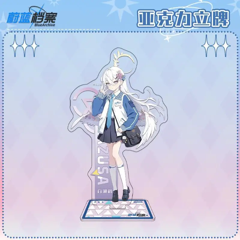 Фото Аниме Синий Архив Ichinose Asuna Shirasu Azusa Jōmae Saori Onikata Kayoko Модель настольного украшения Брелки Подарок на Хэллоуин №3