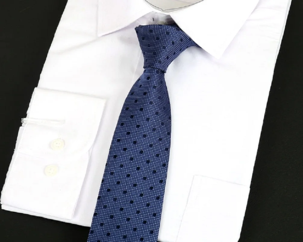 

Men's 100 Silk Tie Cravat Blue Neckerchief For Suit Shirt Wedding Business Casual Necktie High density Waterproof