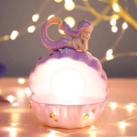mermaids ornaments creative model night lights girl craft birthday gift decorations bedroom bedside table home decorations