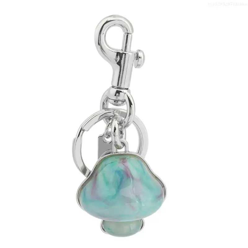 Элегантный портативный аксессуар-брелок в форме гриба для повседневного