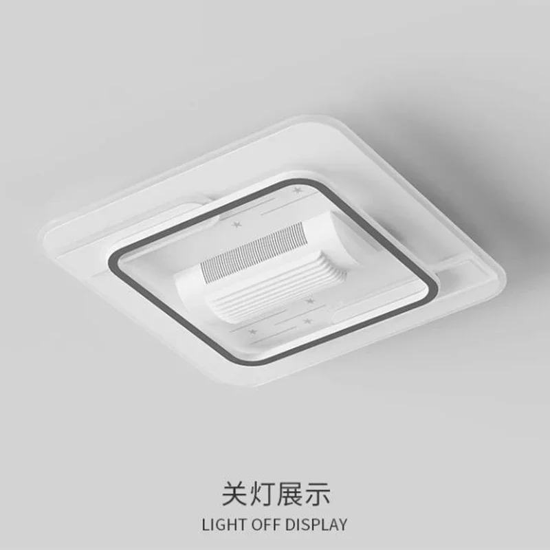 Современная вентилируемая лампа потолочные вентиляторы электрическая спальня