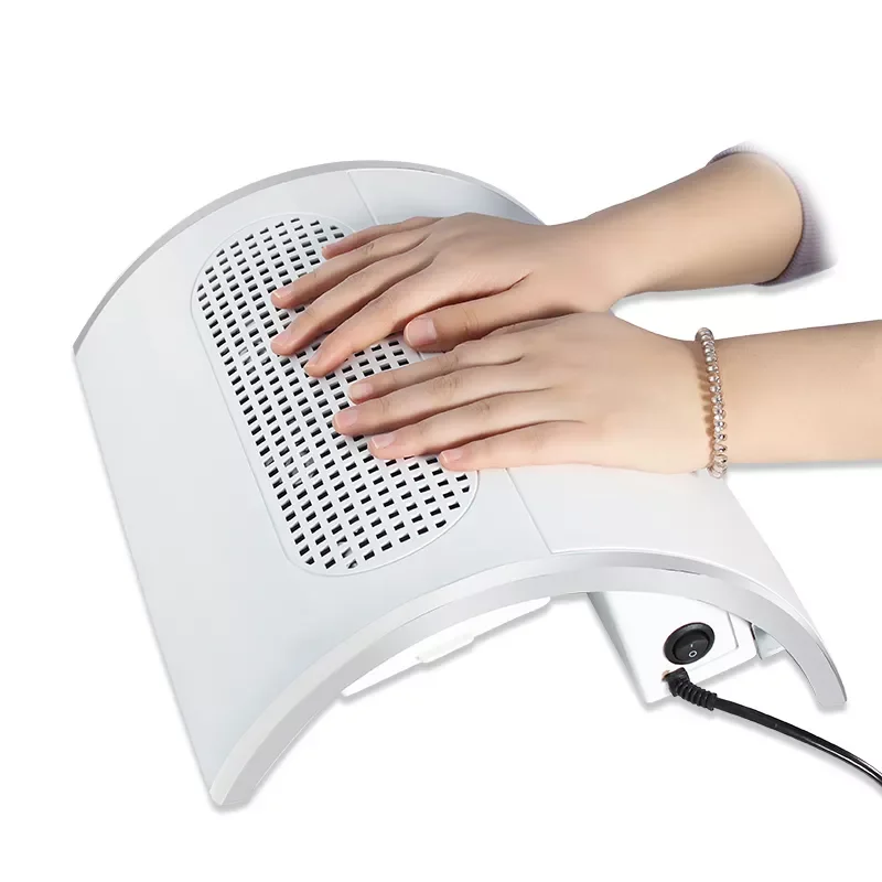 

40W Nail Vacuum Cleaner Nail Dust Collector Professional Nail Machine 3 Fan Powerful Nail Cleaner Low Noise Nail Salon Tool