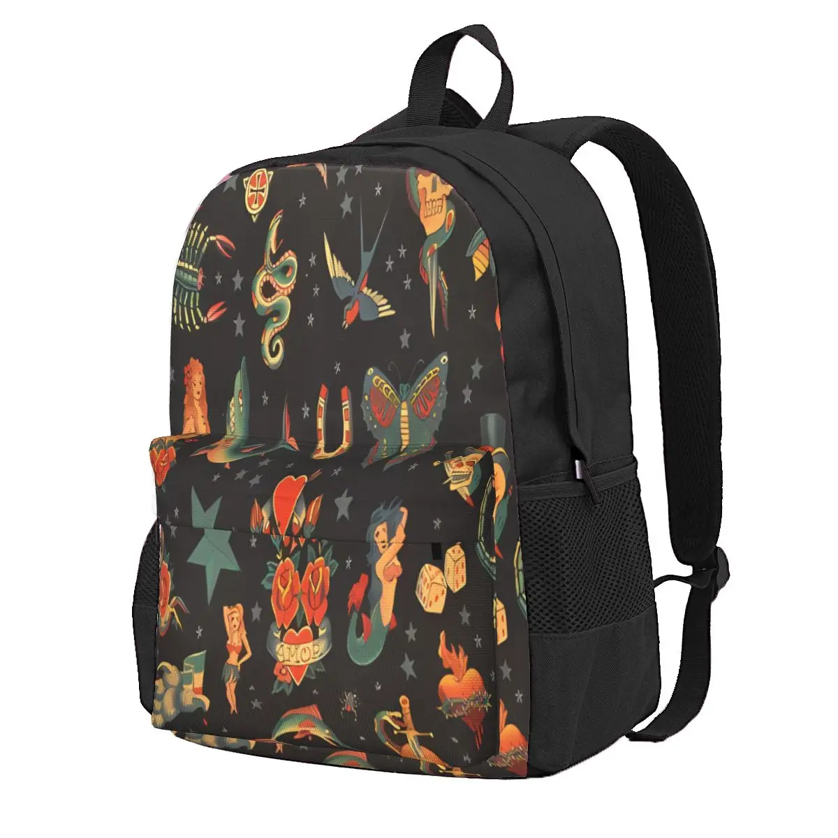 

Psychedelic Magic Cycling Fishing Backpack Camping Men'S Women'S Outdoor Drawstring Backpack