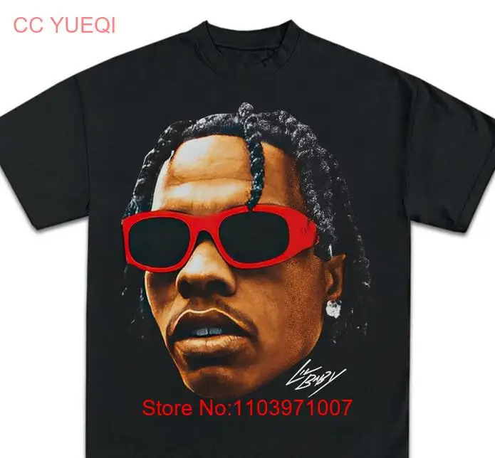 Винтажная Футболка Rap Lil Baby футболка с графическим принтом в стиле хип-хоп подарок