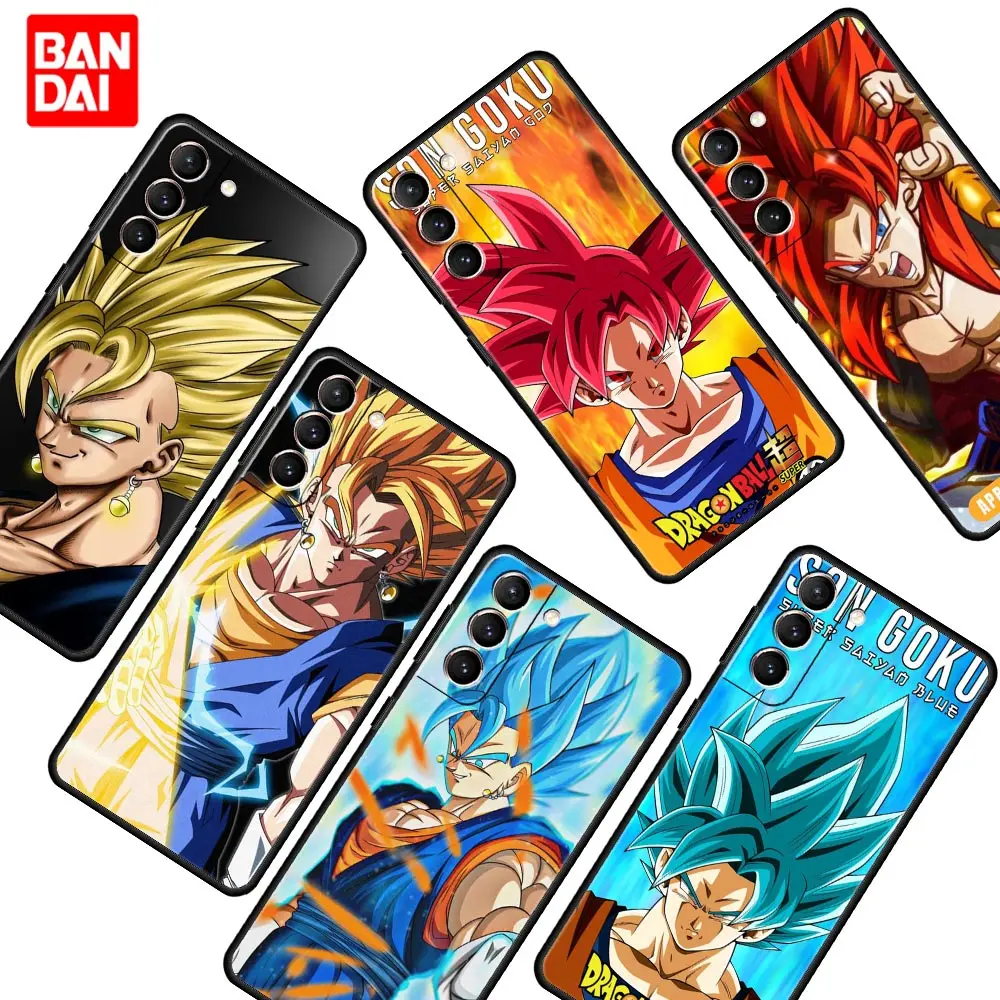 

Shell Case for Samsung Galaxy S22 S21 S20 S10 Plus Ultra FE 4G 5G S22Plus S20Plus S21Plus Goku D Super Saiyajin C Dragon Ball Z