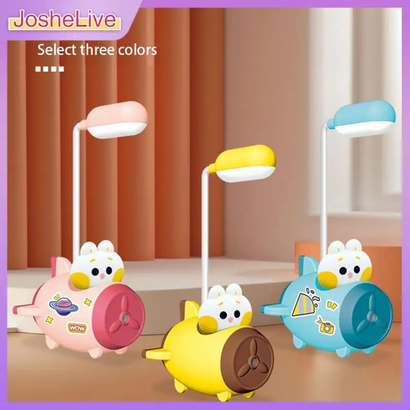 

Миниатюрная настольная Светодиодная лампа Mengya в виде самолета для детей и студентов с наклейкой «сделай сам», Светильники для карандашей и ножей, настольная лампа для защиты глаз, креативная